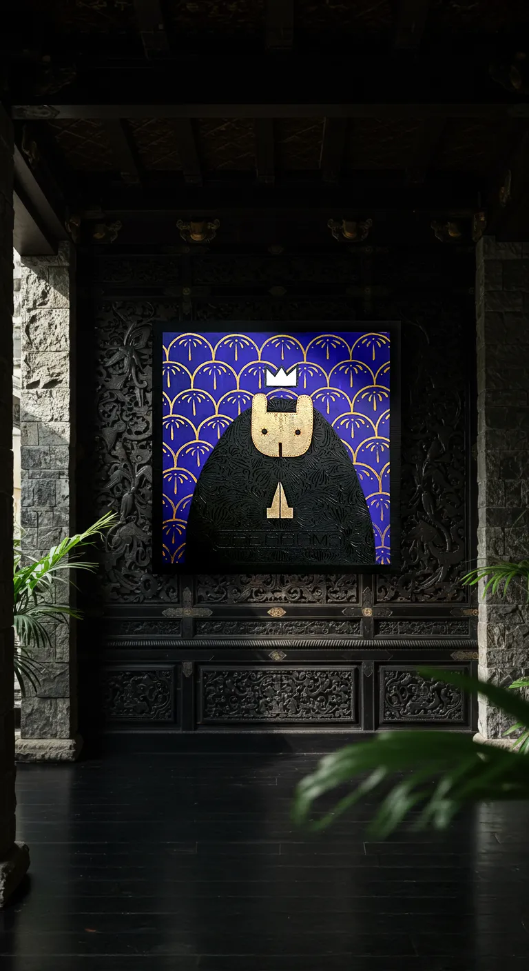 Зображення "RABBIT" від Batabams, розмір: 88х88, матеріали: Acrylic, медіум: Живопис, серія: Нові, ціна: $2000 Фото 2 з 2.